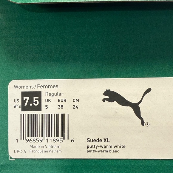 Puma Beige Suede XL Sneakers - Picture 5 of 5